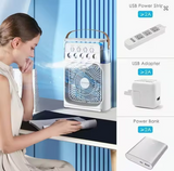 VENTILADOR ENFRIADOR PORTATIL  – Refrescante y Práctico para el Verano