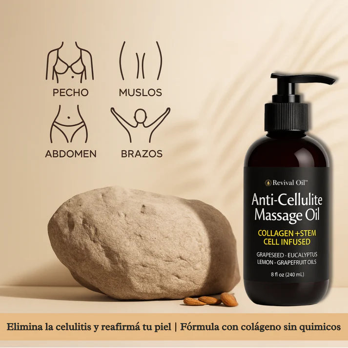ACEITE DE MASAJE ANTICELULÍTICO REVIVAL OIL (240ML)