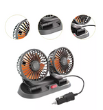 🌬️VENTILADOR DOBLE PARA CARRO🚗